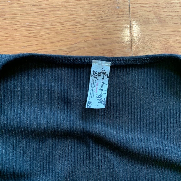 Free people ribbed square neck bodysuit - Picture 5 of 5